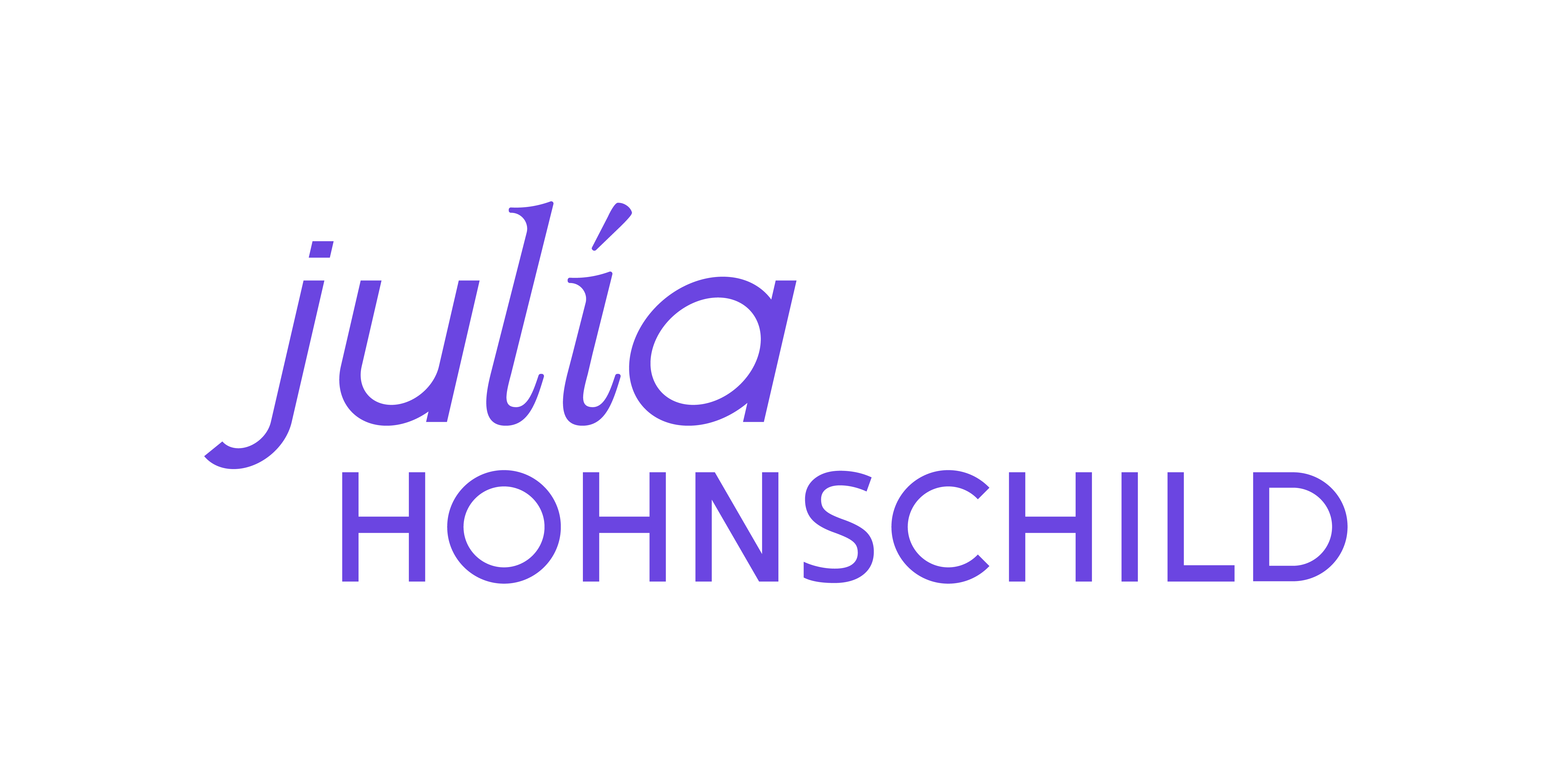 Logo Schriftzug Julia Hohnschild